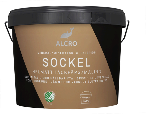 Sockel Helmatt Täckfärg