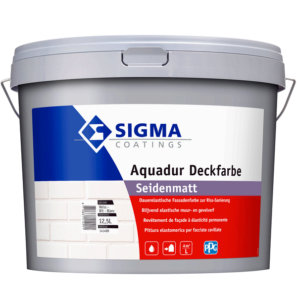 AQUADUR DECKFARBE SEIDENMATT