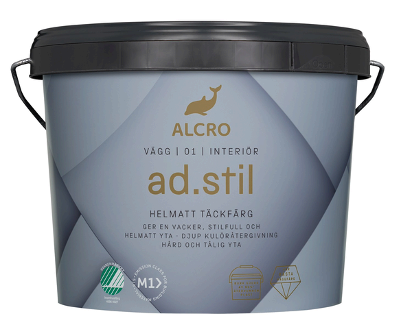 ad.stil Helmatt Täckfärg