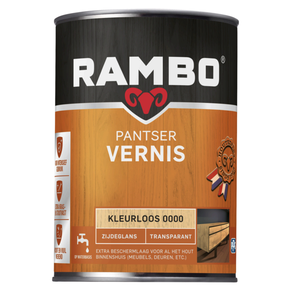 Rambo Pantservernis Acryl Transparant Zijdeglans