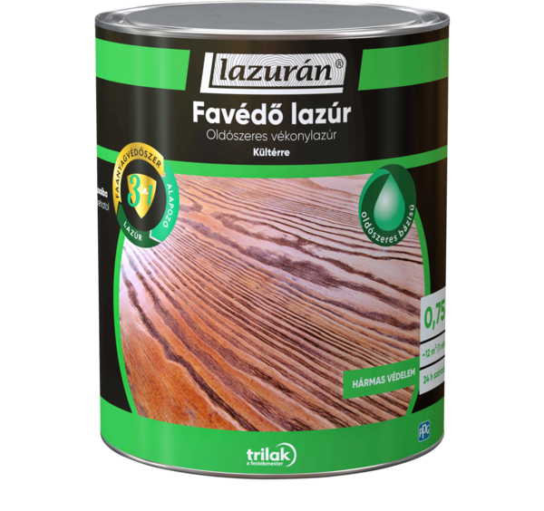 Lazurán Favédő lazúr 3in1