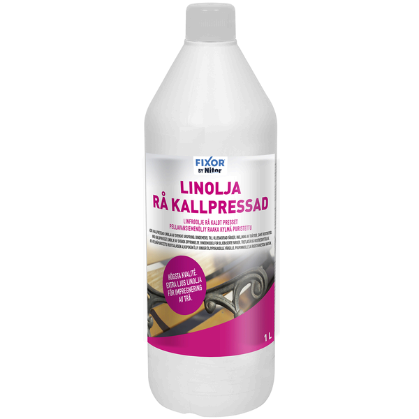 Linolja, Rå Kallpressad
