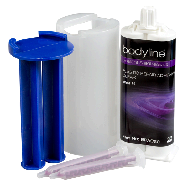 Plastic Repair Adhesive Clear (Plastreparationslim Klar)