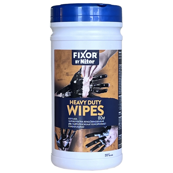 Fixor By Nitor Wipes Heavy Duty 80st