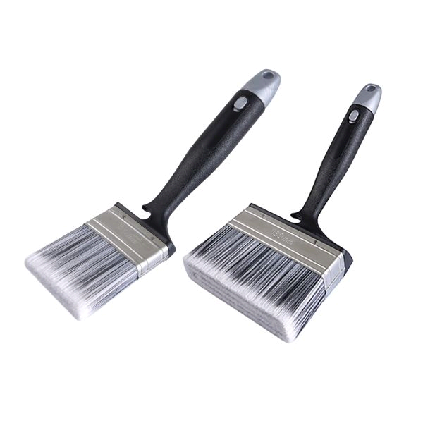 Mäster Standard Silver vinklad träoljepensel