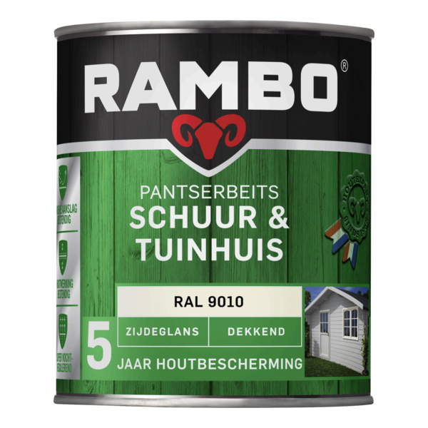 Rambo Pantserbeits Schuur & Tuinhuis Dekkend Zijdeglans