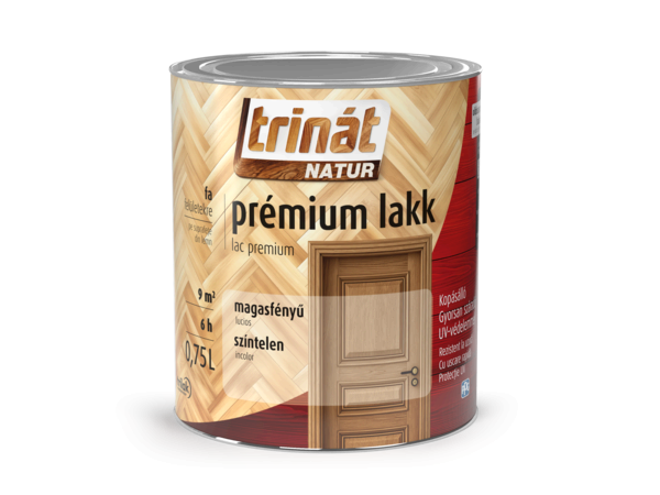 Trinát Natur Prémium Lakk, magasfényű