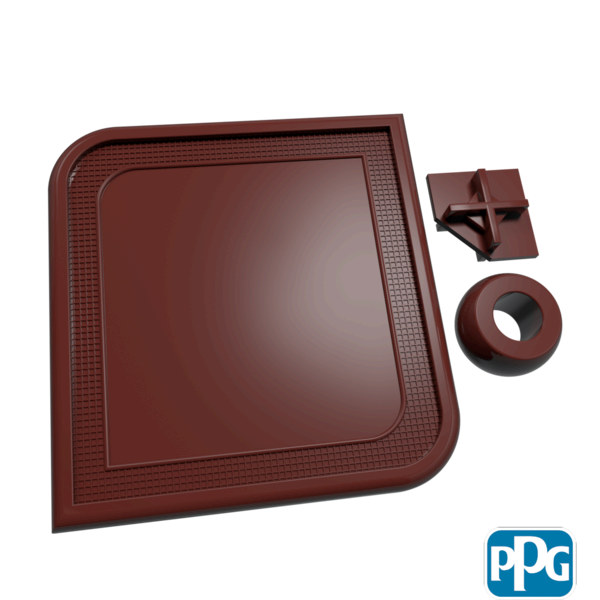 DURANAR® Extrusion Coating - Brick RED
