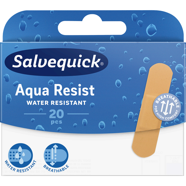 Salvequick Aqua Resist 20 stycken