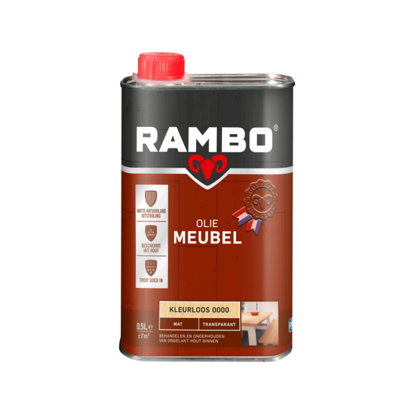 Rambo Meubel Olie Transparant Mat