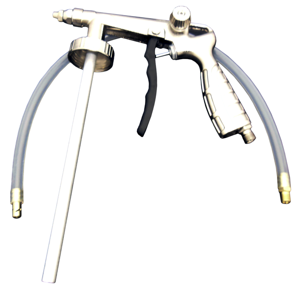 Undercoating Gun c/w Extension Probe (Pistola para protección de bajos con sonda de extensión)