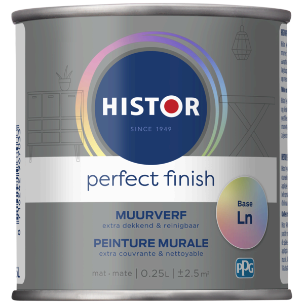 Histor Perfect Finish Muurverf Mat Tester