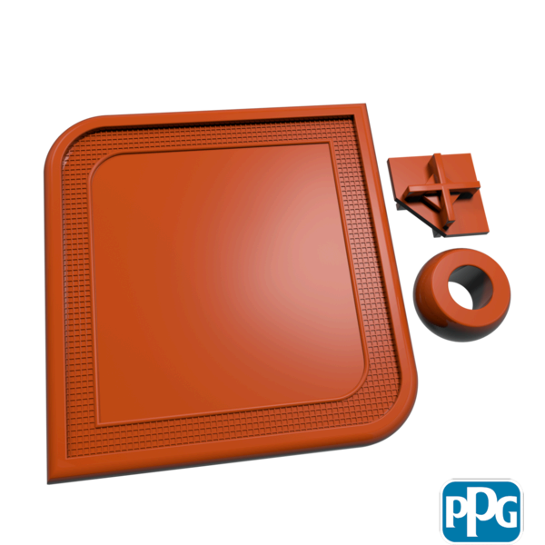 DURANAR® XL Extrusion Coating - Bright RED Orange