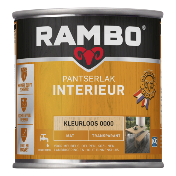 Rambo Interieur Lak Transparant Mat