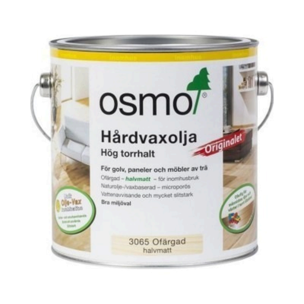 Osmo Hårdvaxolja Originalet 3065 halvmatt