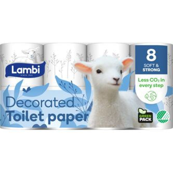 Lambi Lambi Toilet Paper 8-pack