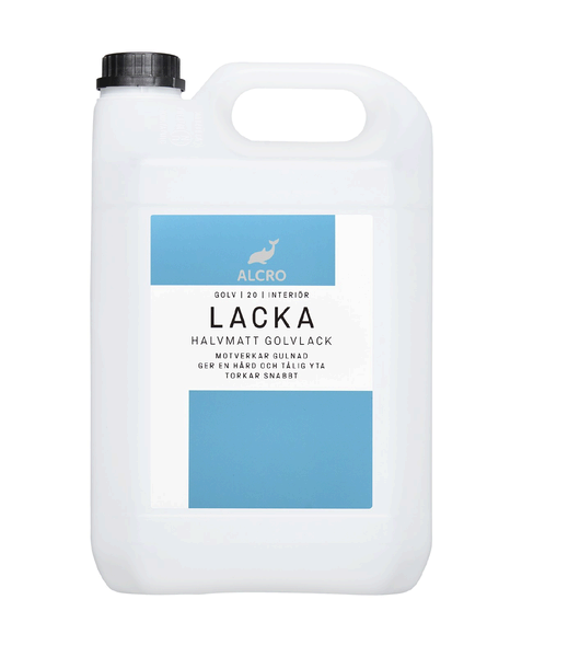 Lacka Halvmatt Golvlack