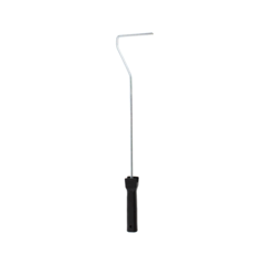 Plastic 4" Black Long Stick Frame