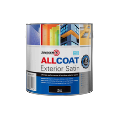 Exterior Water Based Allcoat Black