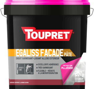 ENDUIT - EGALISS® FACADE PATE (Seau 25 kg)