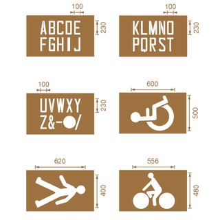 POCHOIRS KIT 3