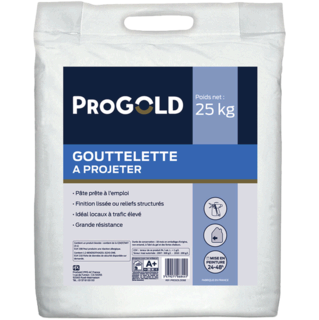 ENDUIT GOUTTELETTE (Sac 25 kg)