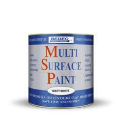 BEDEC Multi Surface Paint Matt White