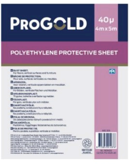 ProGold Zakrývací fólie 4 x 5 m, 40 µ (4x5m 40 µ)