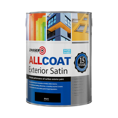 Exterior Water Based Allcoat Black