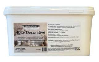 BASE DÉCORATIVE MARMORINO