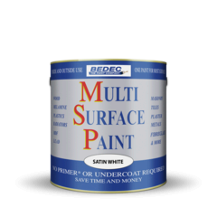 BEDEC Multi Surface Paint Satin White